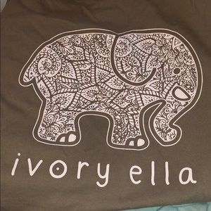 long sleeve ivory ella shirt!